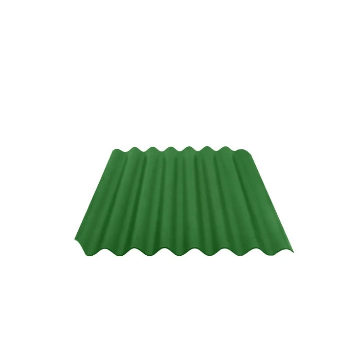 Черепица фиброцементная ТИСМА 40/150-8-575х1130х5,8 зеленый Y139 ТУ