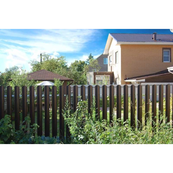 Штакетник М-образный В фигурный Grand Line 0,45 Полиэстер RAL 6002 Лиственно-Зеленый